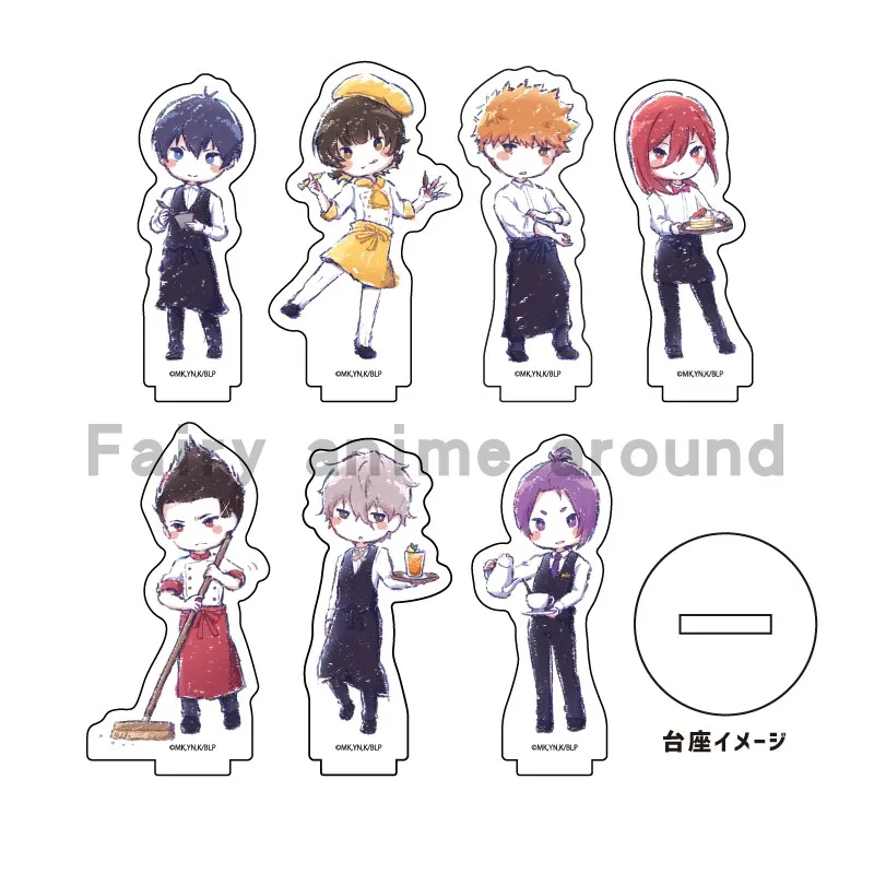 

Blue Lock Yisagi Yoichi Anime Figure Models Seishiro Nagi Bachira Meguru Harajuku Anime Acrylic Stand Models Ornament Toys Gifts