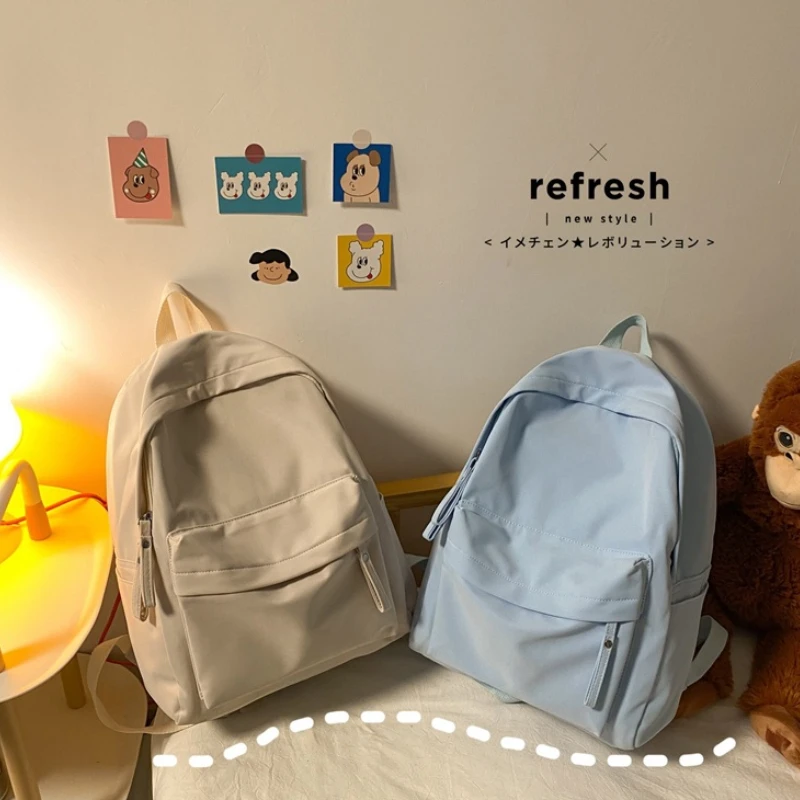 

New Casual Backpack Women Backpack Canvas School Bags for Teenager Girls Shoulder Bags Mochilas Rucksacks Mochila Masculina