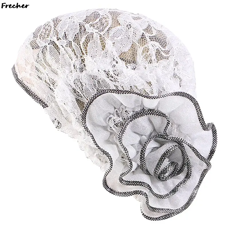 Женский головной убор для свадебной вечеринки красивый с цветочным кружевом