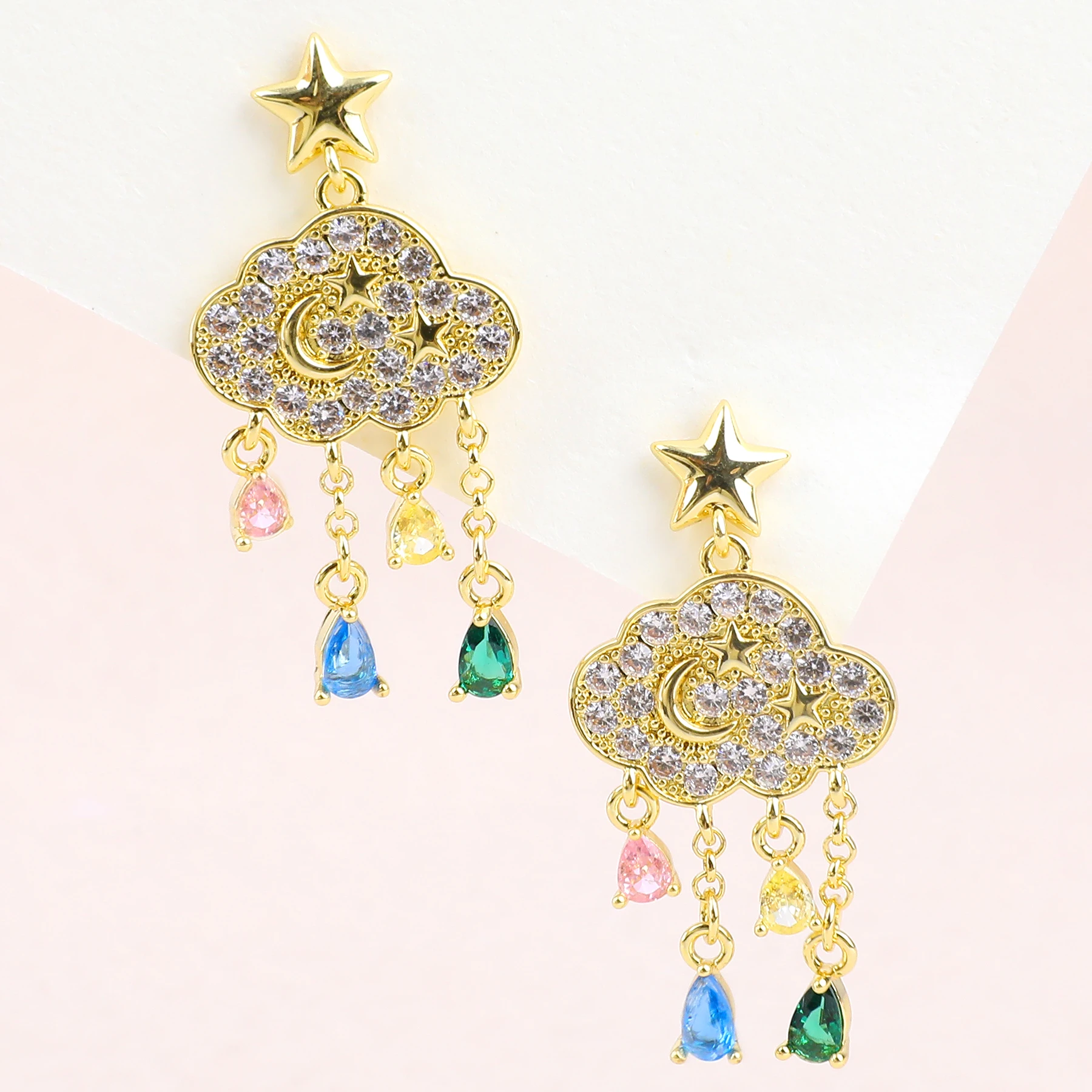 Серьги Makersland Cloud для женщин модные ювелирные аксессуары и девочек подарки