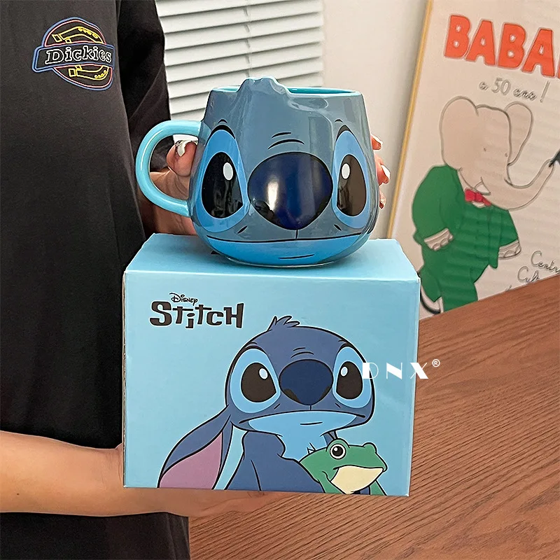 Кружка MINISO Disney Stitch керамическая 530 мл