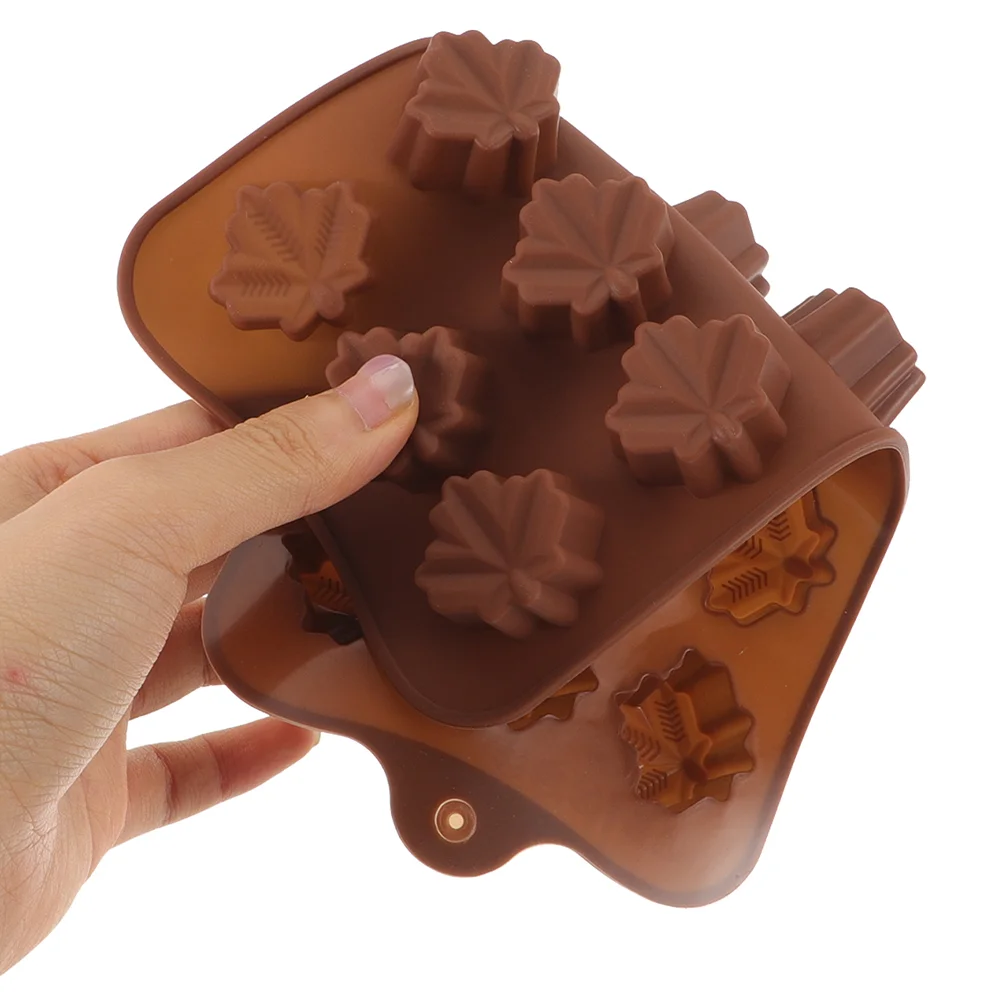 Шоколадные формы силиконовые для кленового листа инструменты изготовления форм
