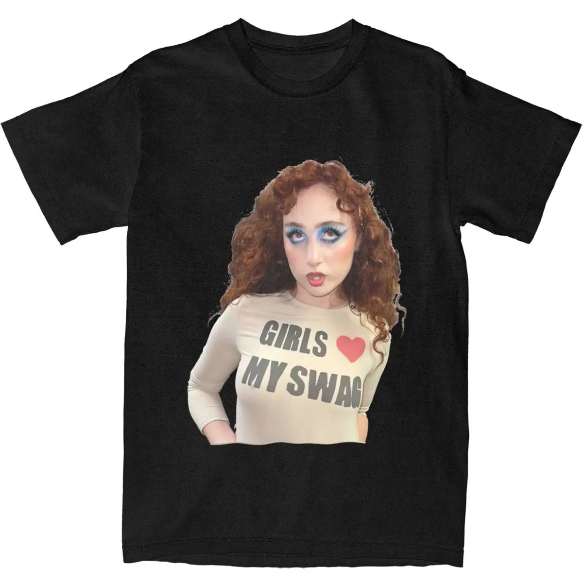 Chappell Roan Girls Love My Swag Apparel футболка Новое поступление хлопковая для мужчин и женщин