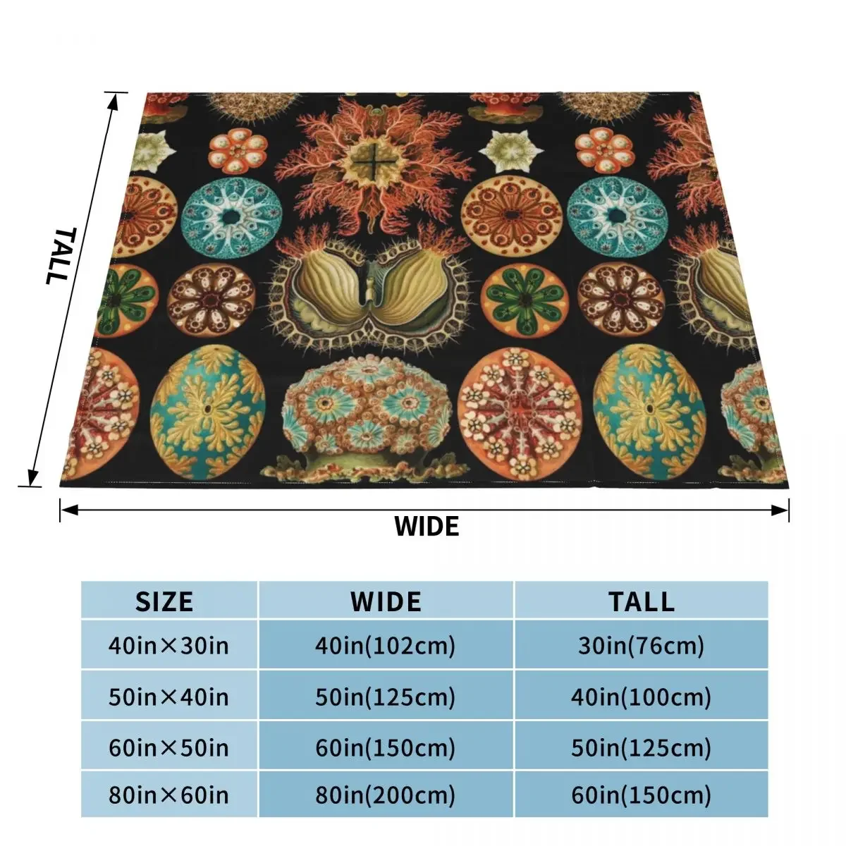Асцитацея-морские сквирты броска одеяло среда мягкие кровати утяжеленная