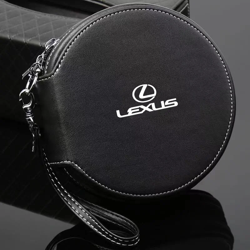 

20 Pcs Pu Leather Car Cdbag CD VCD DVD Disc Holder Portable Folder Wallet Storage Case Carry Bag Organizer For LEXUS RX IS LX