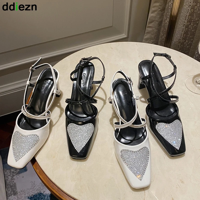 

Туфли-лодочки женские на высоком каблуке, модные босоножки, обувь для вечерние, сандалии на высоком каблуке, лето 2022