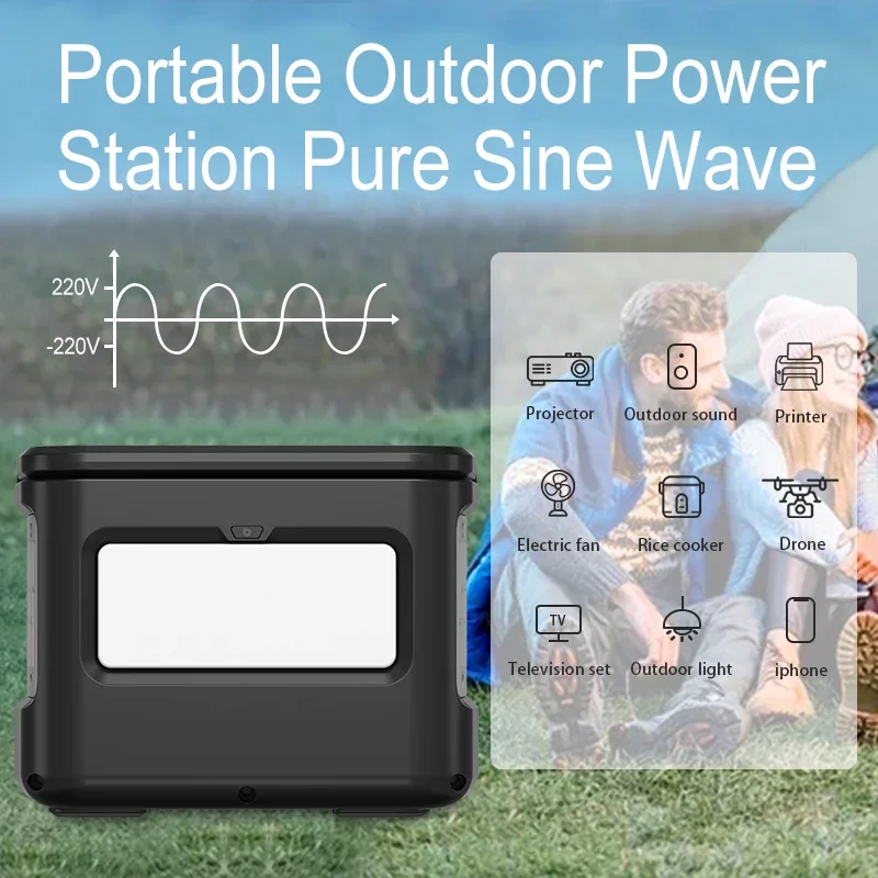 Vapcell ES1000 Удобный аварийный источник питания Портативный уличный 48000 мАч 1036 8 Втч