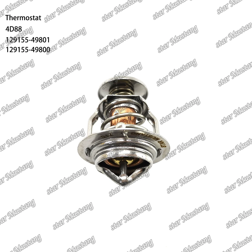 4D88 термостат 129155-49801 129155-49800 подходит для деталей двигателя Yanmar