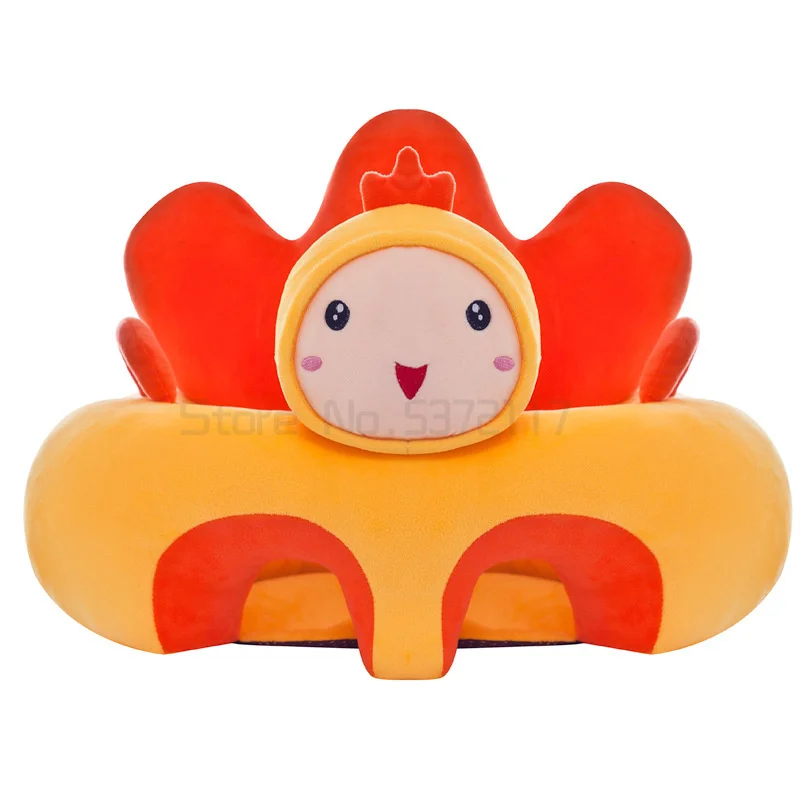 

Creative cartoon baby children learn to sit on the sofa baby learn to sit on the seat plush toy small sofa seat stool