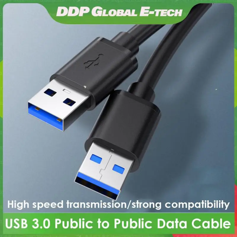 

High Quality Usb Date Extension Cable Stable Usb To Usb Male To Male Extender Portable Data Transmission Extender Cord