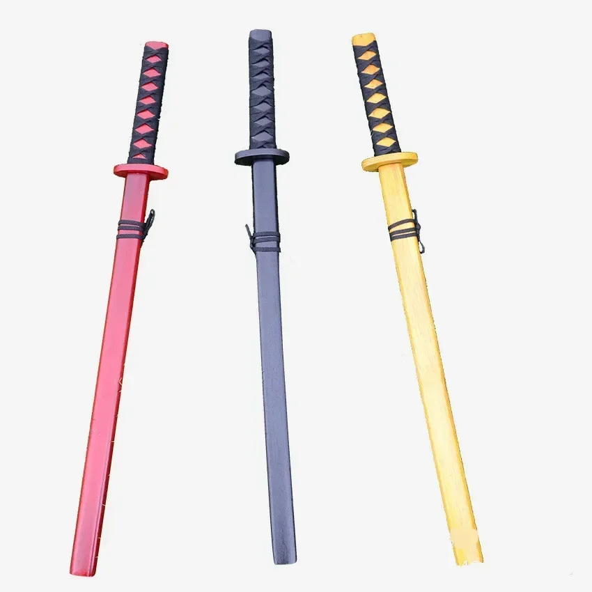 Деревянный искусственный шерстяной меч Одноцветный фотографический реквизит