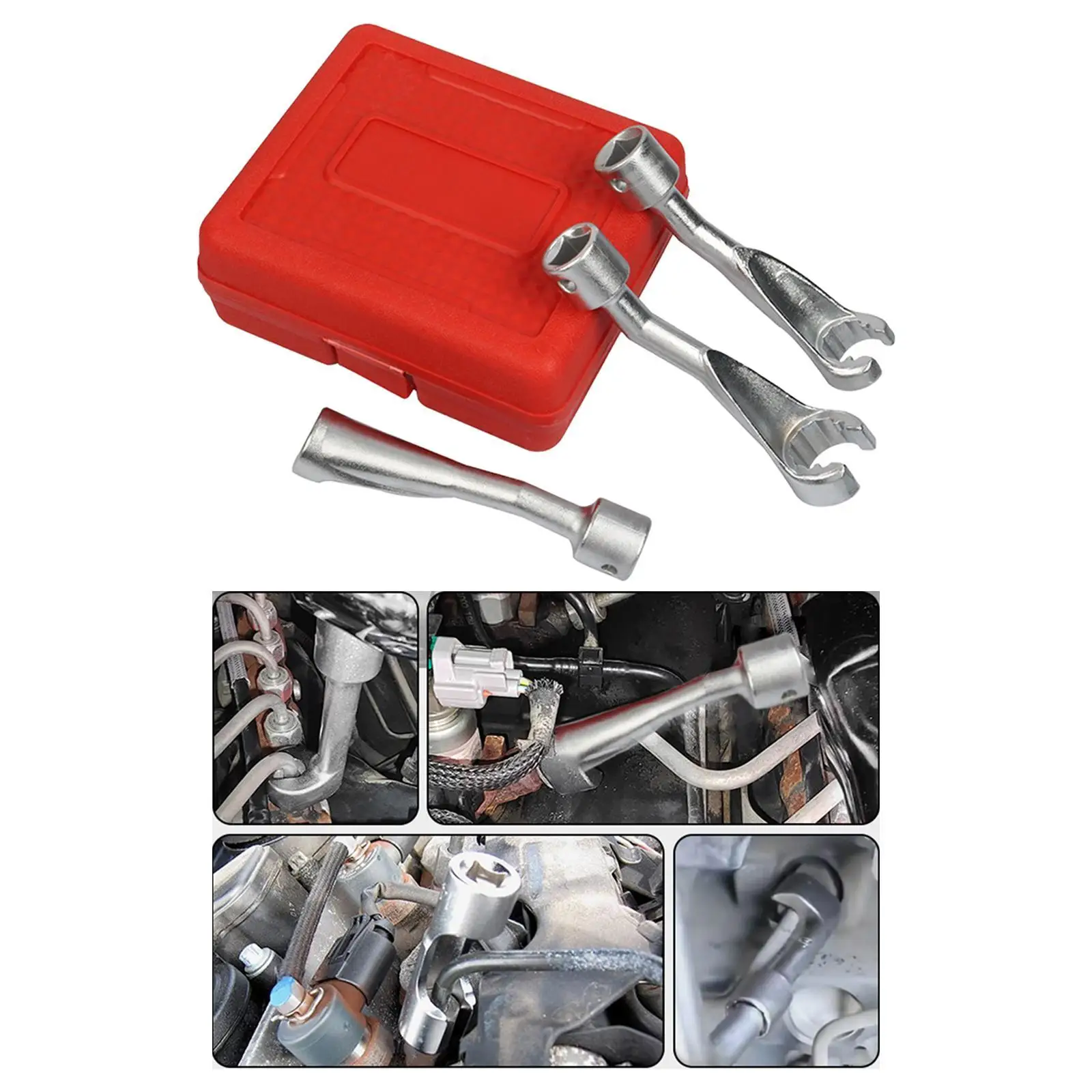 3x гаечный ключ для топливопровода открывающаяся головка привод 1/2 дюйма