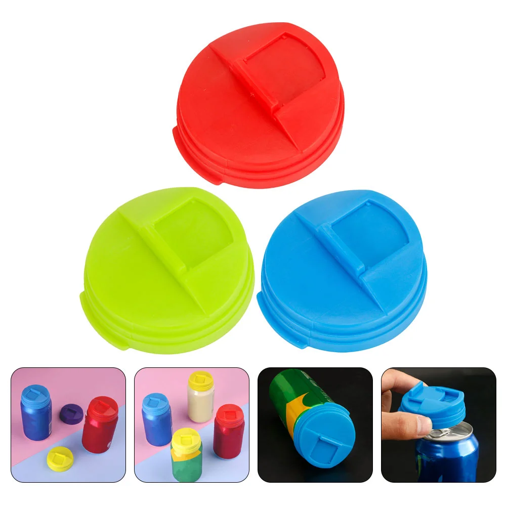 

Can Lids Covers Soda Cover Lid Caps Beer Drink Silicone Stopper Saver Beverage Coke Cupreusable Energy Topper Drinks Leakproof