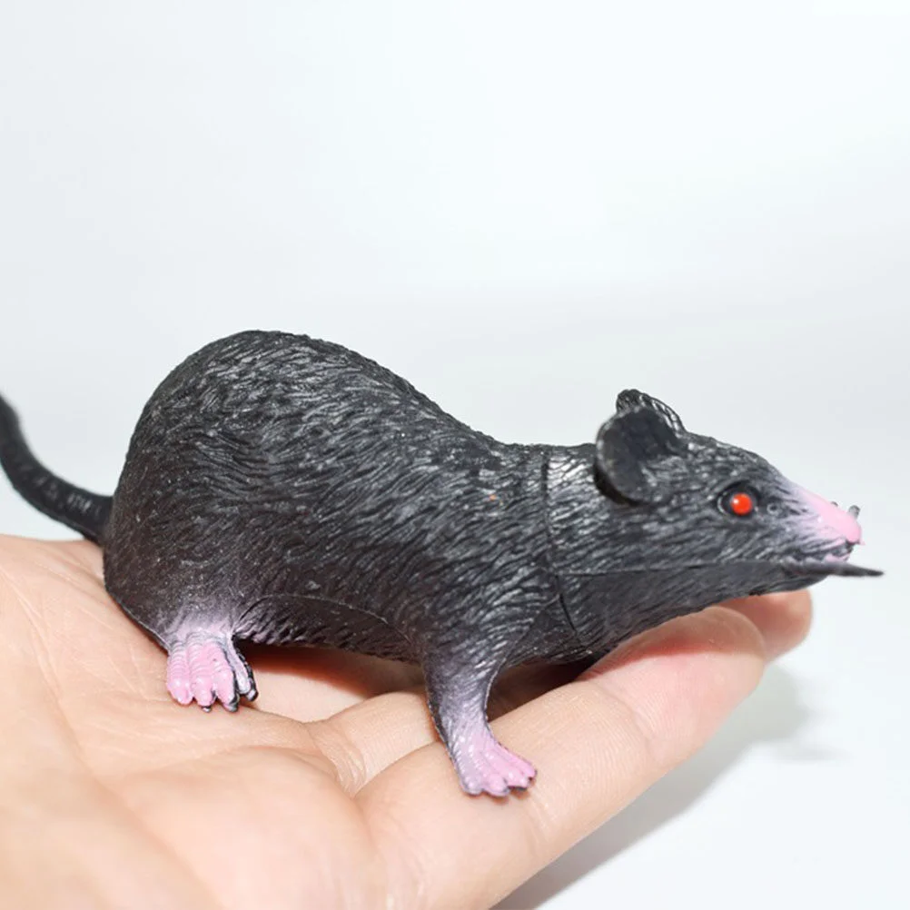 

The Rat Halloween Tricks Pranks Prop Fake Plastic Playess Party Decorations Mini Figurines Bulk