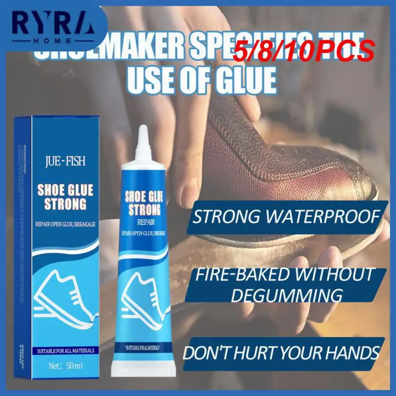 

5/8/10PCS Glue Sealers Sneakers Boot Multi-purpose Strong Shoe Glue Adhesive Worn 50ml Shoes Repairing Glue 2023 Wholesale
