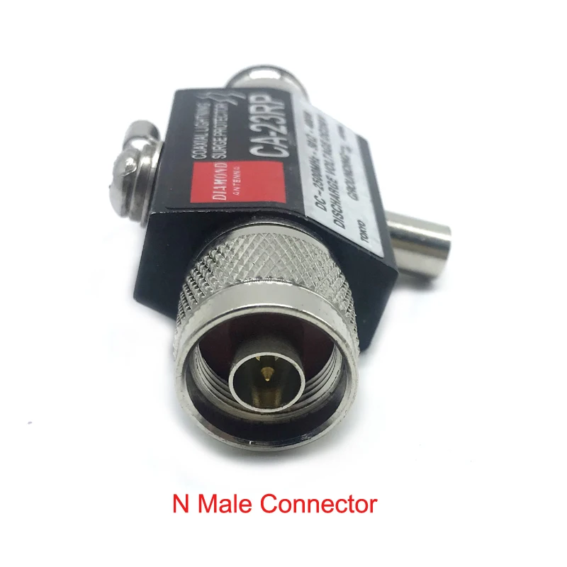 Diamond CA-35RS CA-23RS CA-23RP PL259 SO239 Radio Repeater MPG N-Type Connector Coaxial Anti-Lightning Antenna Surge Protector