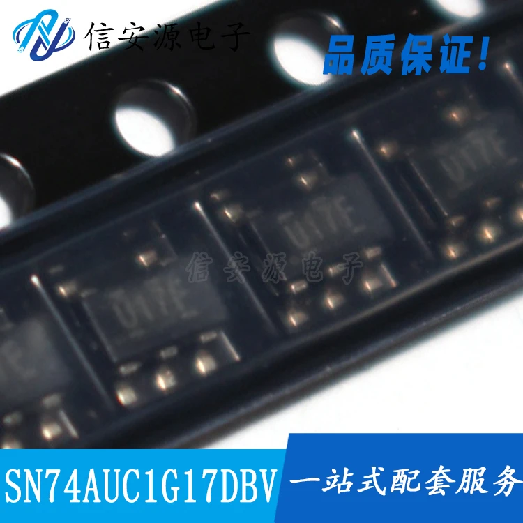 

10pcs 100% orginal new SN74AUC1G17DBVR SOT23-5 Silkscreen U17F Schmitt Trigger