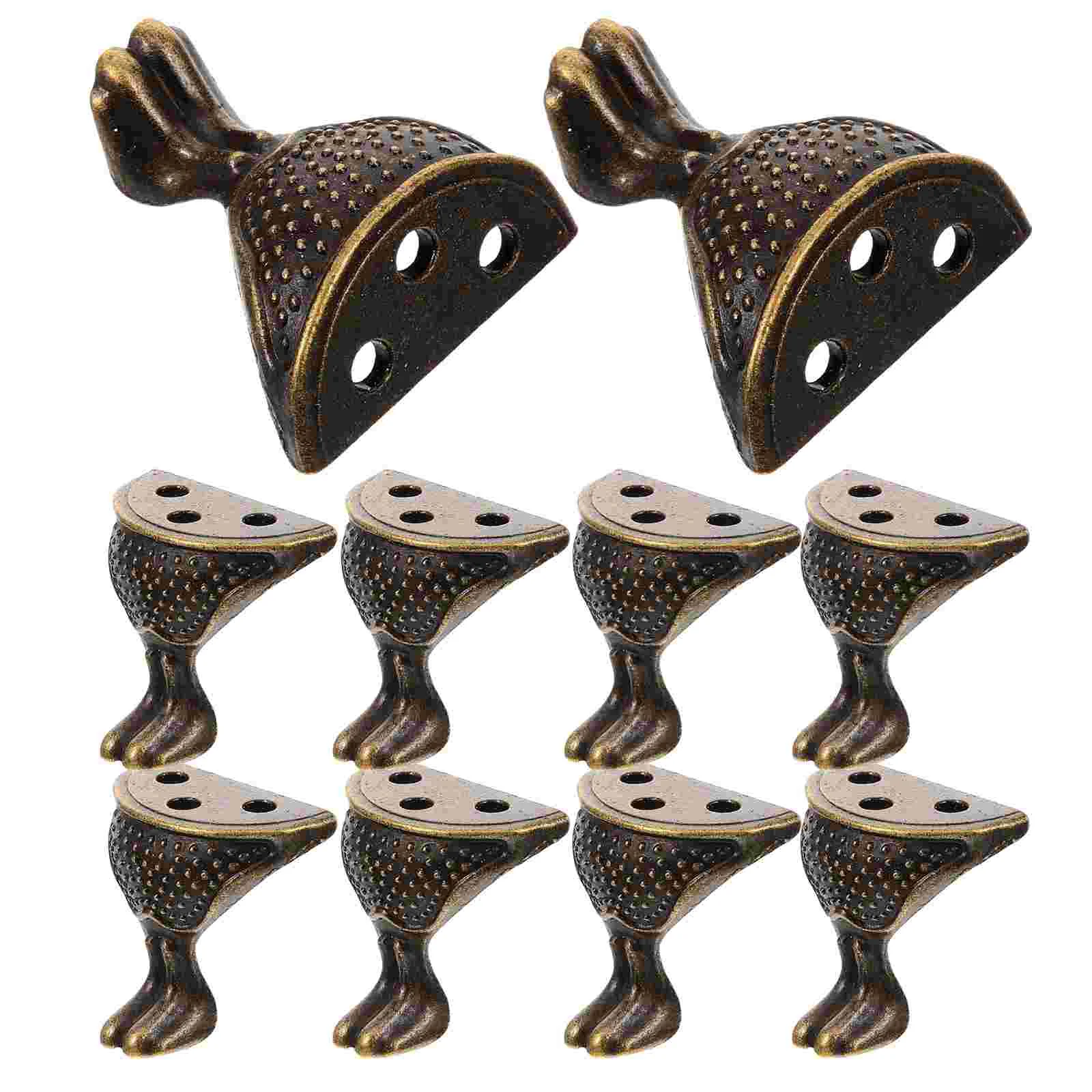 

10pcs Furniture Leg Replacement Couch Foot Dresser Leg Decorative Leg Extender