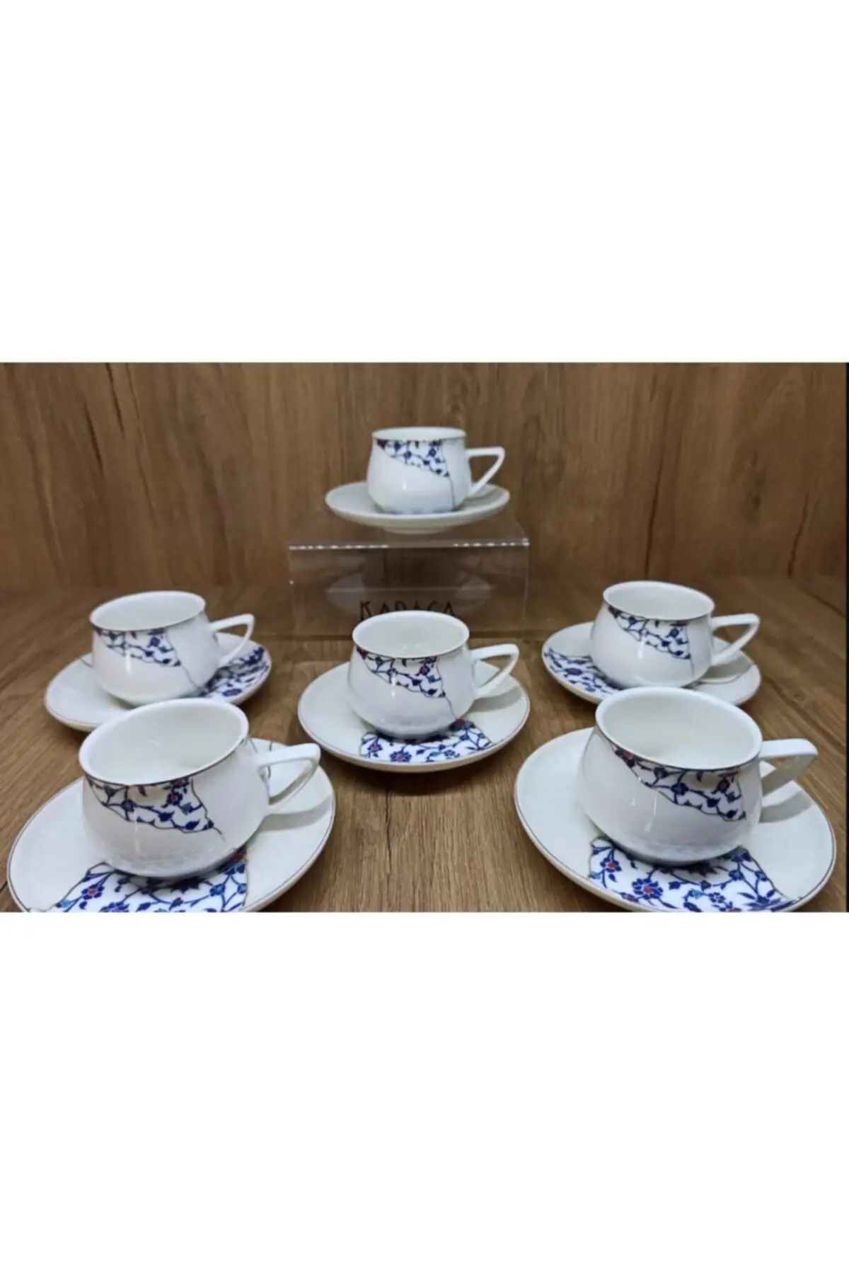 

Удивительный турецкий греческий арабский Набор чашек для кофе и эспрессо, 6 персональных кофейных чашек с трещинами