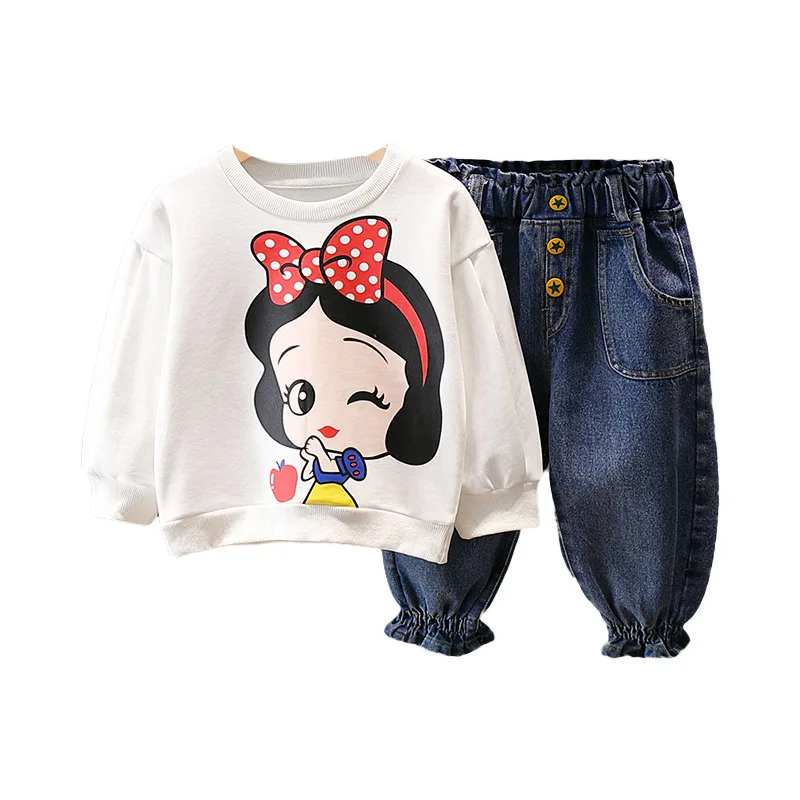 Детский спортивный костюм на весну и осень Модный комплект одежды для мальчиков