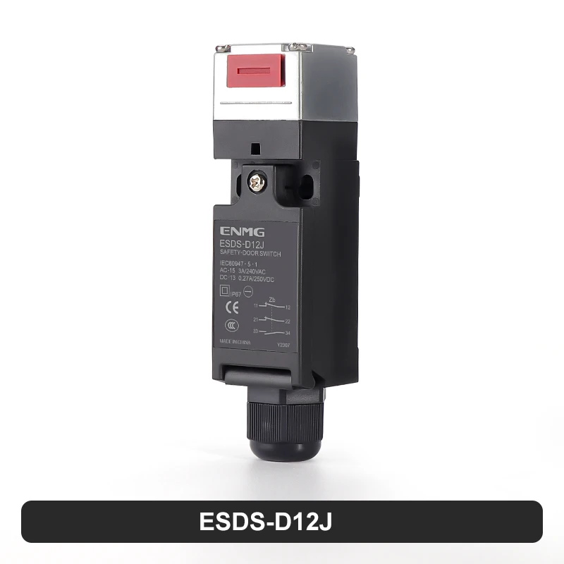 

ENMG IP67 10A Дверной выключатель безопасности 1NC/NO 2NC 2NC/1NO 3NC -30 ° -70 ° ESDS-D11 Omron D4NS-1AF 1BF 1CF 1DF CLASS II Замена 1 мА
