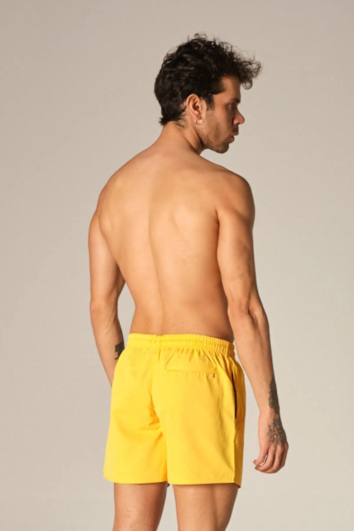 

Men's Surf Shorts Swim Shorts Shorts Yellow Sea