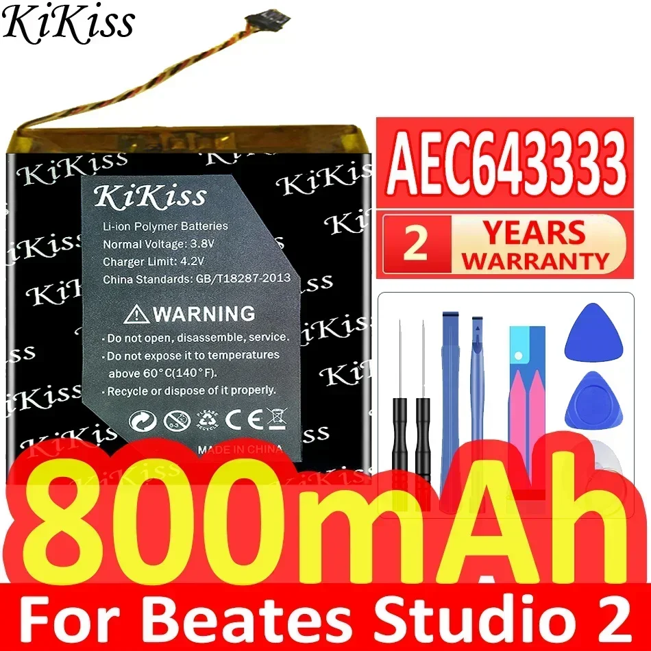 AEC 353535 643333 400824 Аккумулятор для беспроводной Bluetooth-гарнитуры Beats Solo 3.0 2 3/Studio 2.0 Solo2