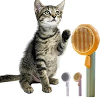 cat dog comb cat hair brush pumpkin shape pet dog hair special needle combs cat hair cleaner cleaning and beauty products