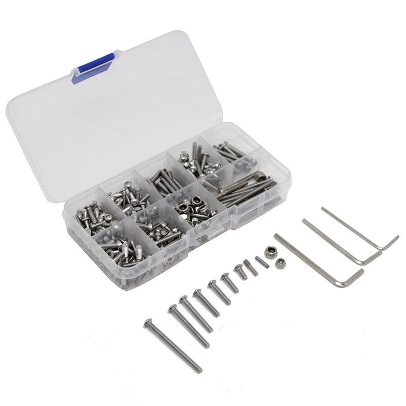 

M3 M4 Screws Box Set for 1/10 Traxxas 2WD Slash Rustler Stampede Bandit Upgrade Parts Accessories