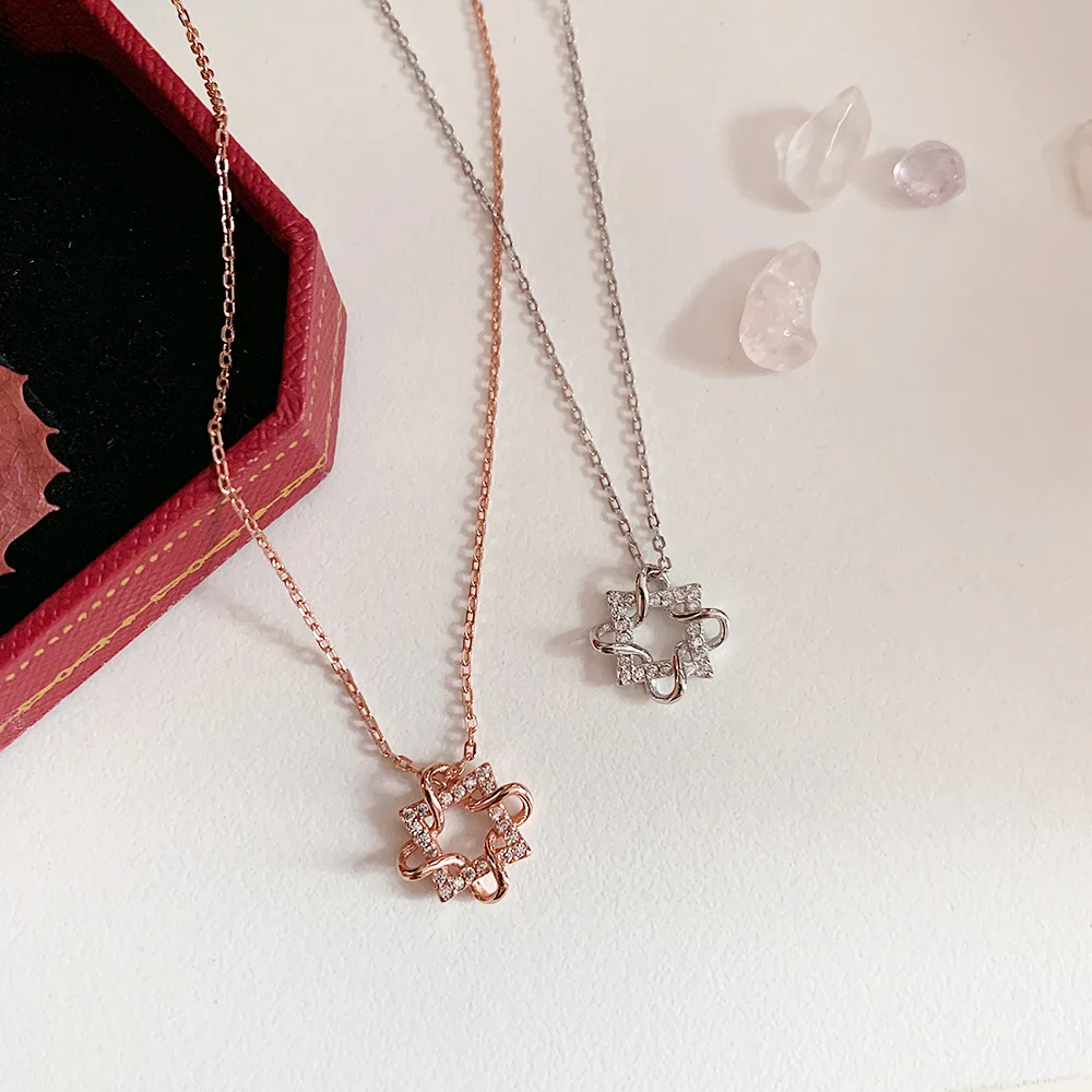 

Ожерелье женское из серебра 925 пробы с гексаграммой