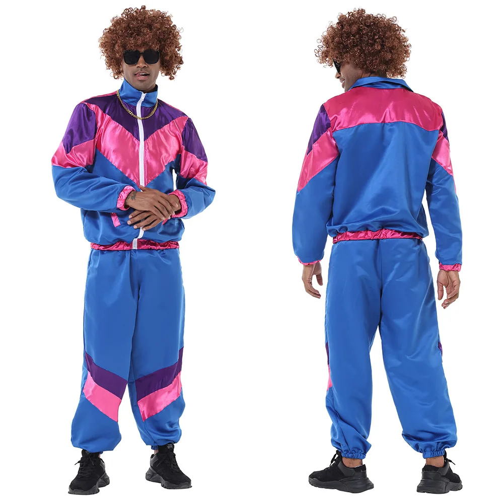 Костюм в стиле ретро для косплея хип-хоп 80-х и 70-х годов