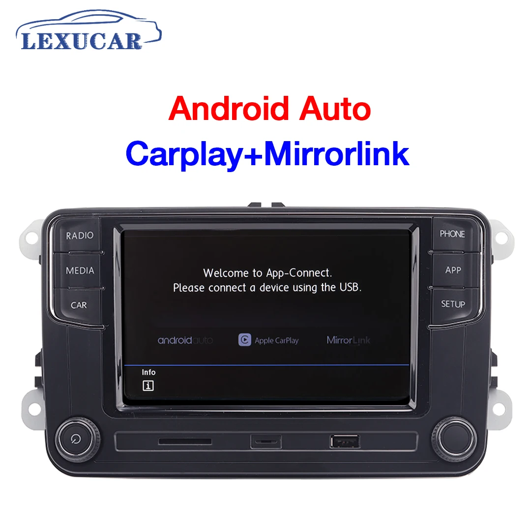 Радио Lexucar Android Auto автомобиль MIB с экраном автомобильное радио мультимедийная