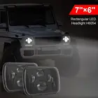 Светодиодный ные фары 5x7 7x6 дюймов, противотумансветильник фары s, хосветильник огни для автомобиля 4x4, suzuki samurai, для Jeep Wrangler, аксессуары для внедорожников