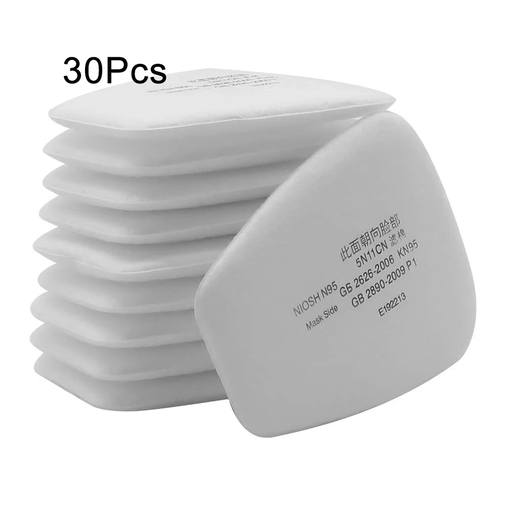 

Фильтрующая бумага 5N11 из пылезащитного хлопка для респираторов 6001/6200/7502/6800