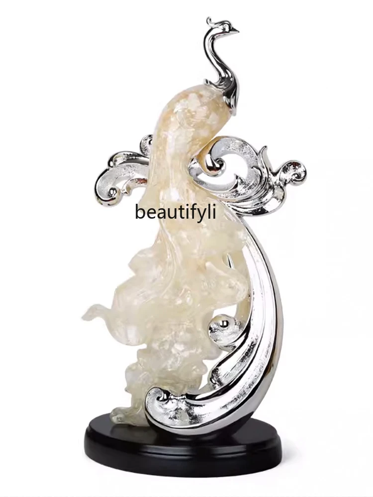 Украшение в европейском стиле с павлином и Фениксом для гостиной ТВ-кабинета