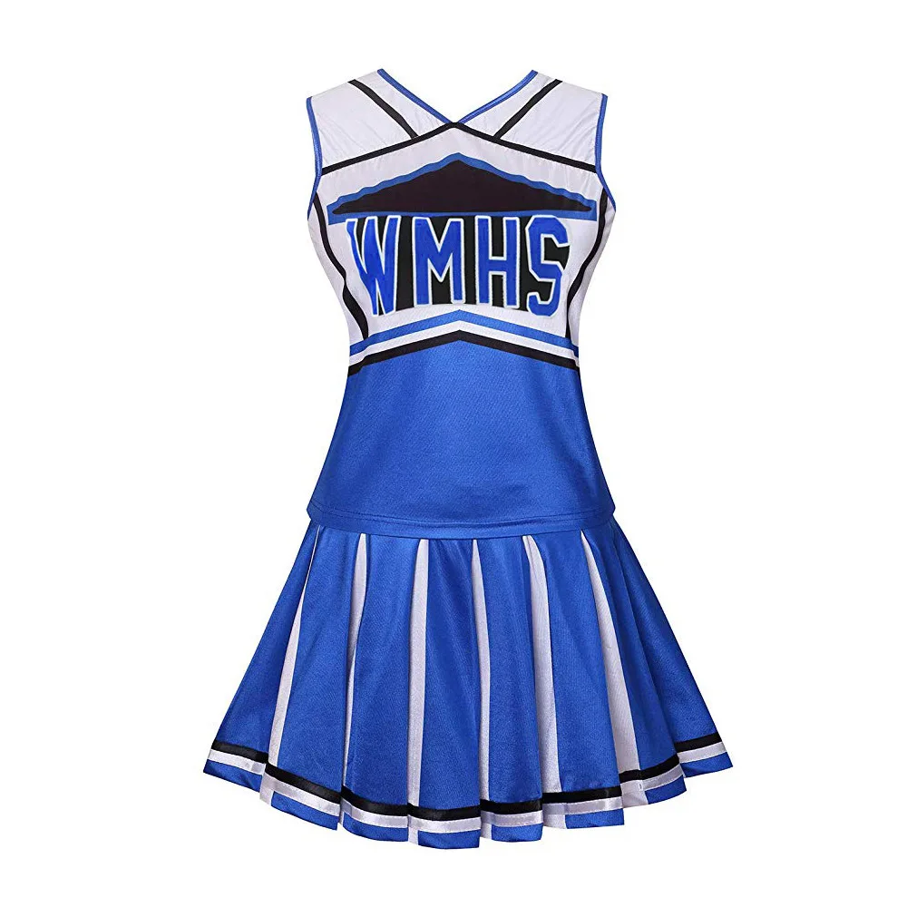 Сексуальная женская летняя бейсбольная одежда Glee для чирлидинга футбола