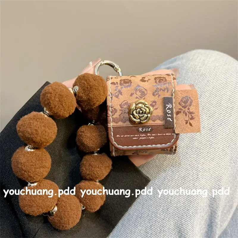 Ins Кофейный цвет AirPods1 Стерео AirPods2 Camellia airpodspro2 Защитный чехол AirPods 4 Bluetooth 3 Чехол для