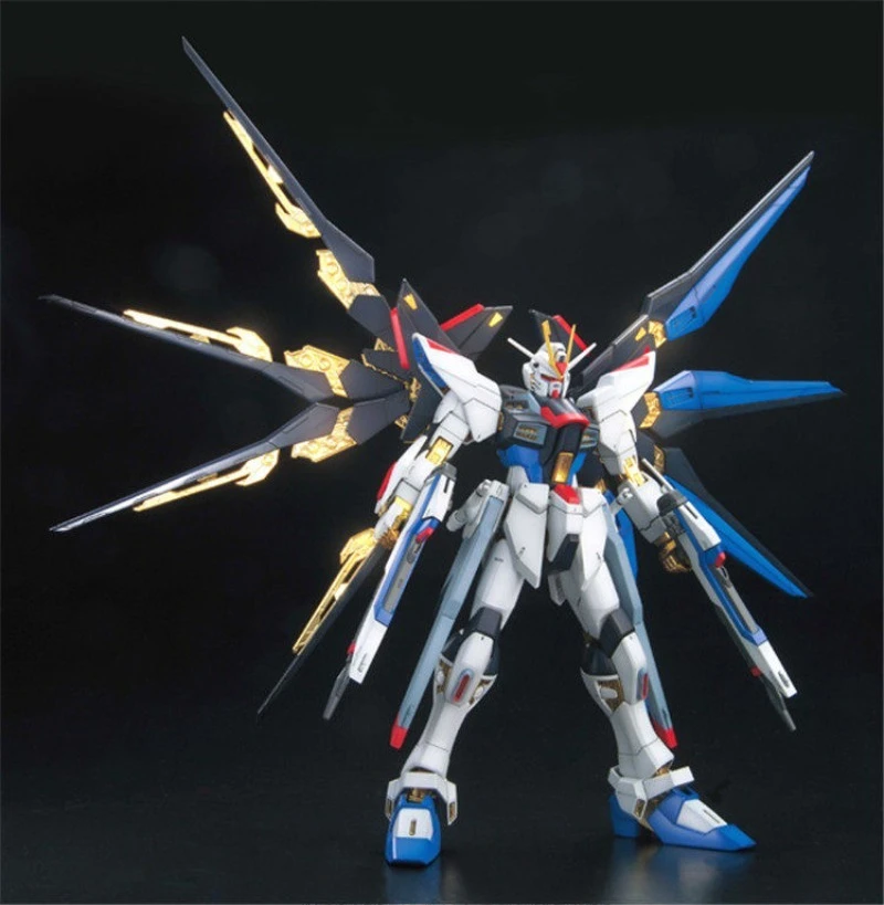 Фото BANDAI MG 1/100 ZGMF-X20A Strike Freedom Gundam Full Burst Mode Luxury Edition №3