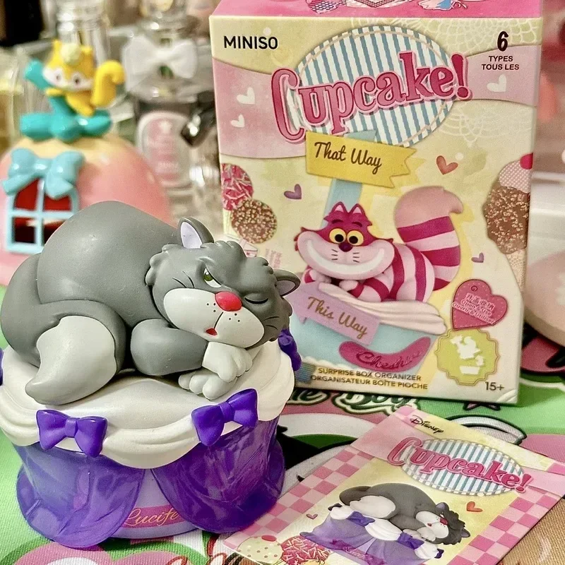 Горячая распродажа на складе Miniso Disney Cupcake Series Кукла Игрушечная фигурка Милый