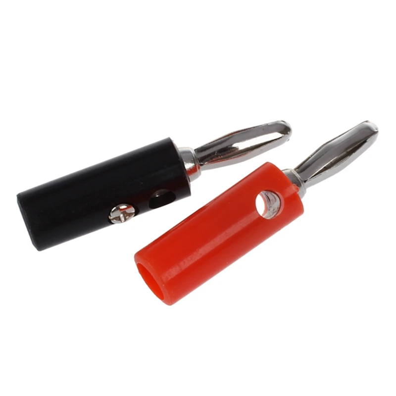 

60Pcs Silver Plated Connector Audio Banana Speaker Plug