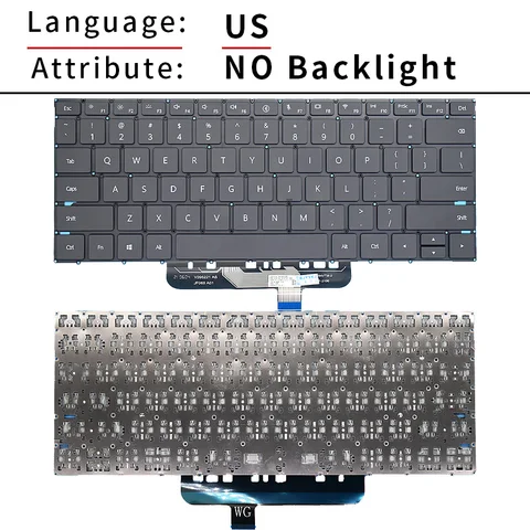 Новая RU/русская/арабская/таиландская клавиатура для Huawei MateBook 13S 14S 16S EMD-W56 HKD-W56 W76 CREFG-16 CREFG-32