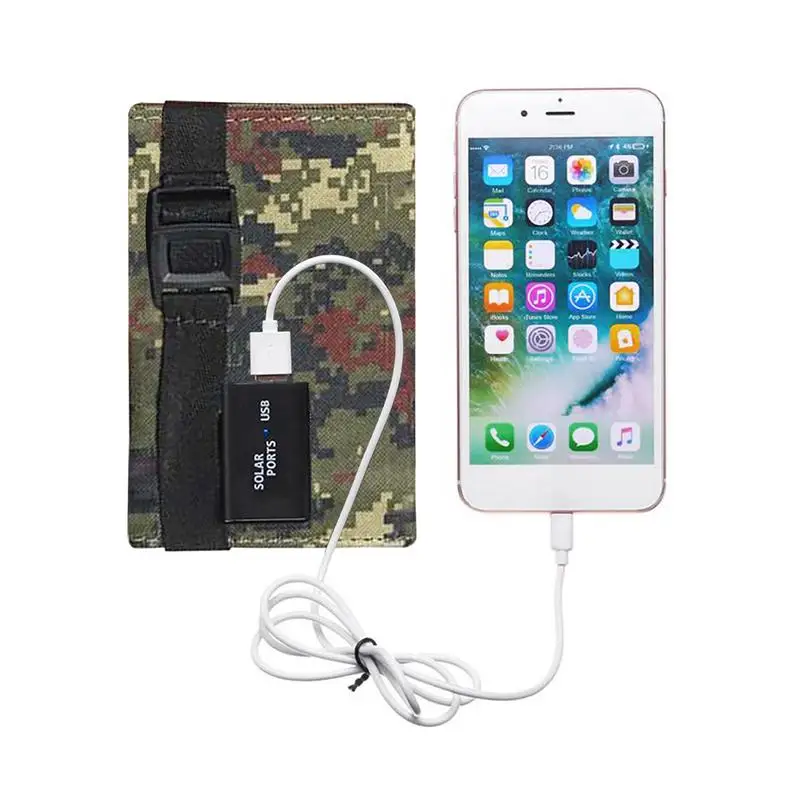 

Solar Charger Foldable Solar Panel Solar Power Bank Charger Solar Power Bank Charger For Tablet Laptop Camera Cell Phone