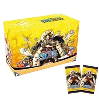 one piece collection cards playing board games carts paper toys for kids carte anime gift table brinquedo juegos de mesa