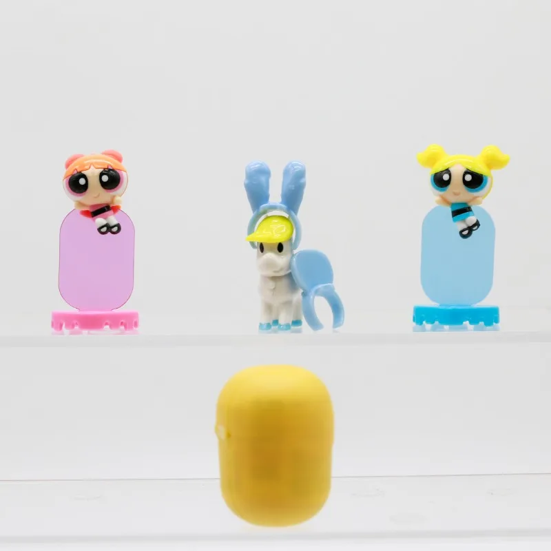Фото Gashapon Капсульная игрушка Kinder Egg Joy Gacha Surprise Несколько персонажей аниме Gashapon Модель игрушки Коллекция украшений Подарки для детей №5