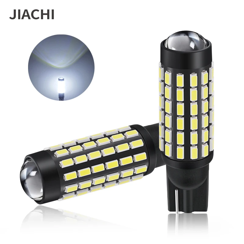 2 шт. супер яркие светодиодные лампы T10 W5W 501 168 194 T15 921 3014SMD 78