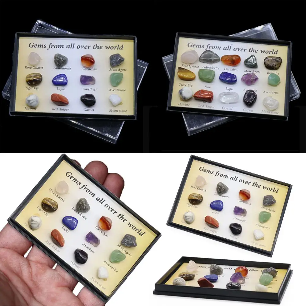 Minerals Of The World Quartz Crystal Mineral Specimen Ore Samples Natural Stone Collectible Raw Gemstones Gift