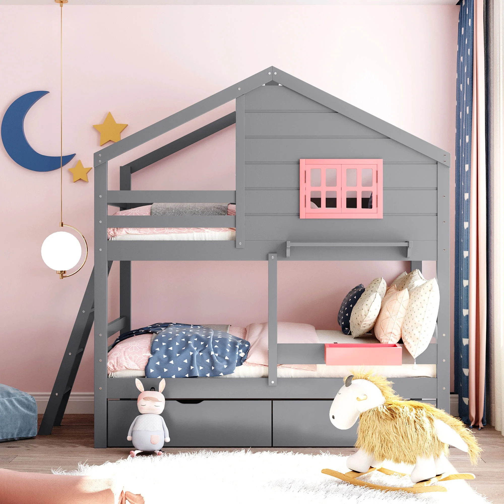 Online over bed storage shelves