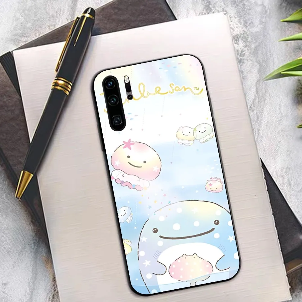 Милый чехол для телефона kawaii Jinbesan Huawei P 8 9 10 20 30 40 50 Pro Lite Psmart Honor lite 70 Mate 20lite
