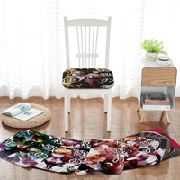 angels of death art dining chair cushion circular decoration seat for office desk seat mat