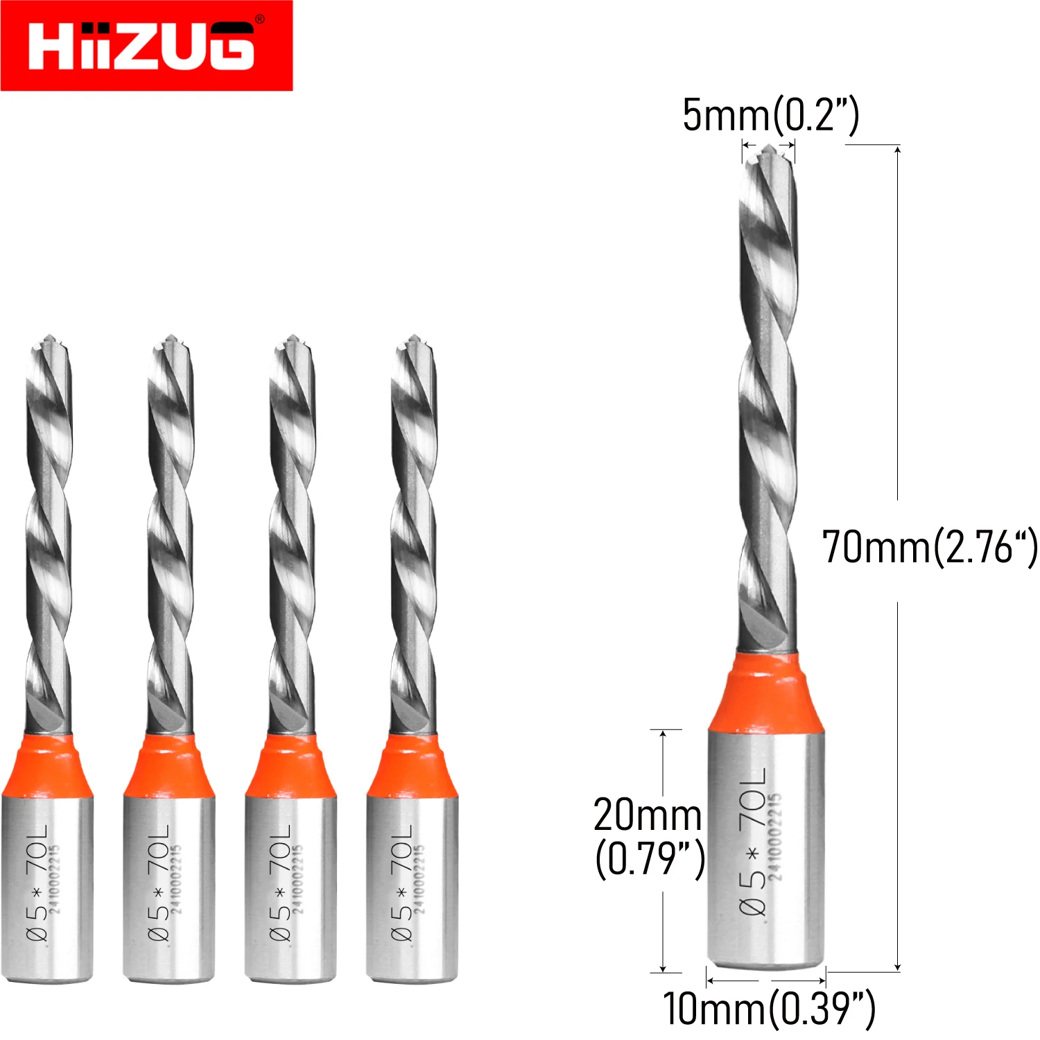 

Набор сверл Hiizug Tool TCT 10 мм для дерева 5 шт.
